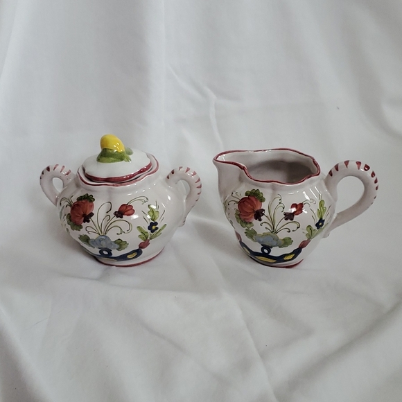 CANTAGALLI Italian cream and sugar set - Picture 2 of 6
